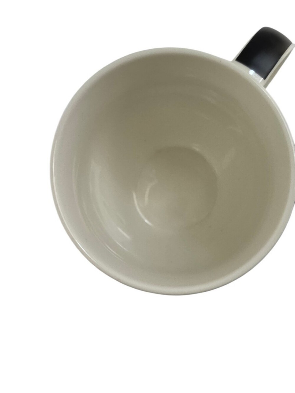 Home Basics Coffee A Hug in a Mug Black White Ceramic Coffee Mug - Picture 6 of 7